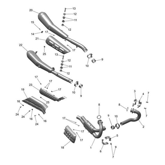 Bild von Silencer Assembly, Lower