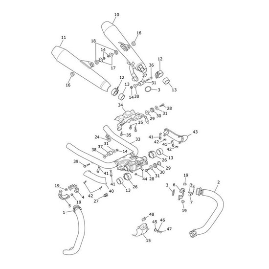 Bild von Silencer Assembly, RH