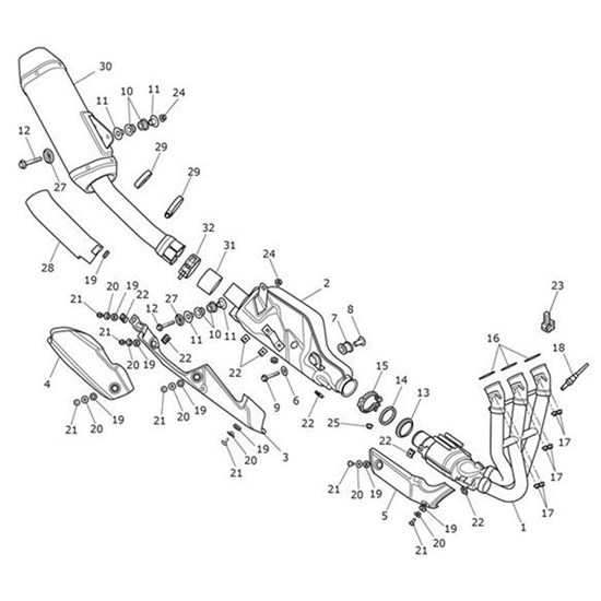 Bild von Silencer Assy, Exit