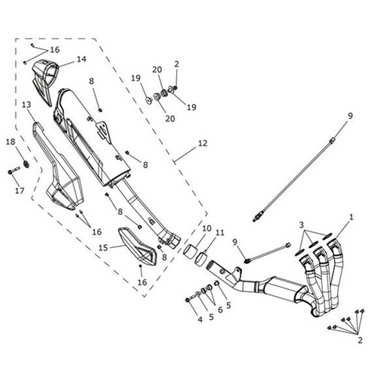 Bild von Silencer Pipe Cover