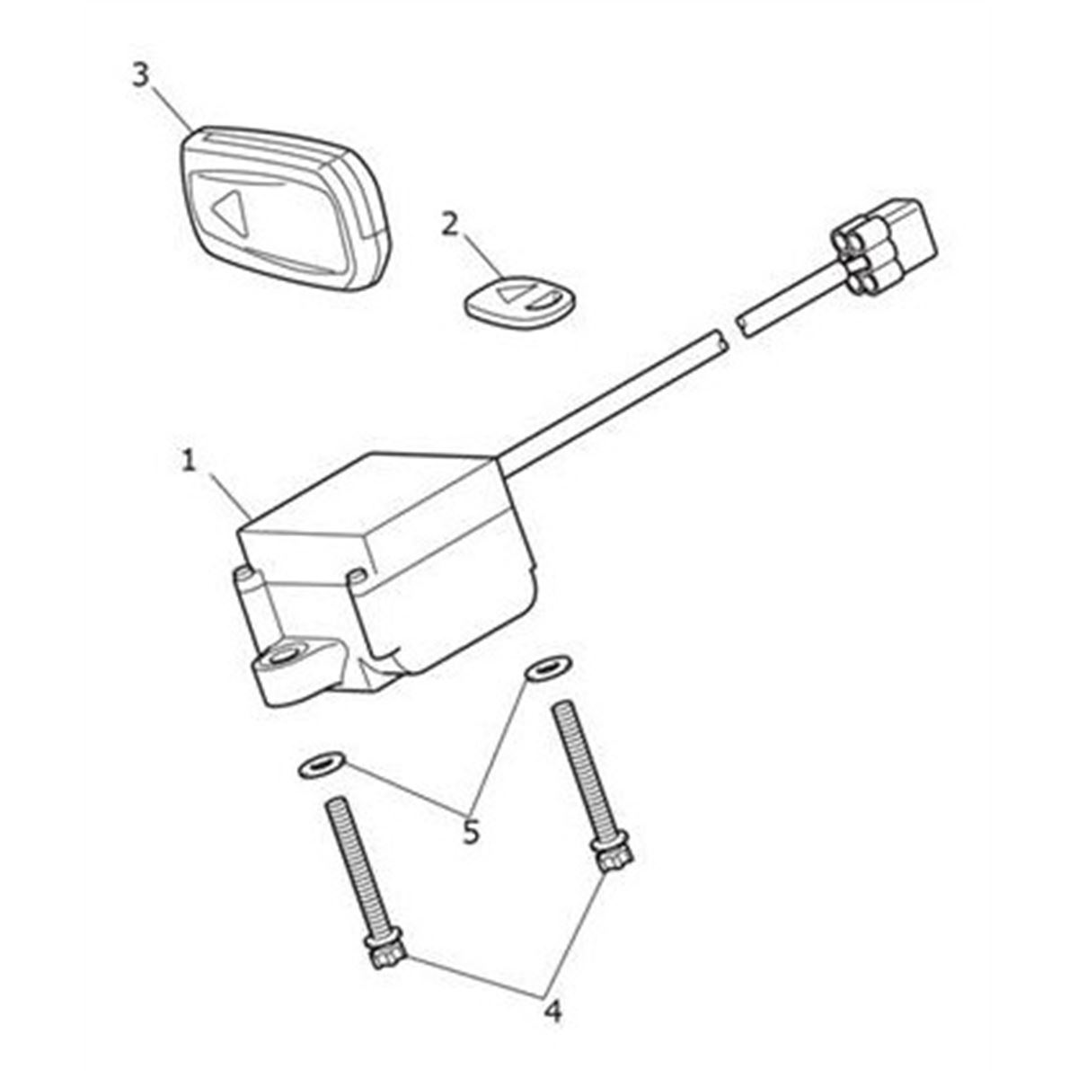 Bild von Smart Key, Bladeless, RF433