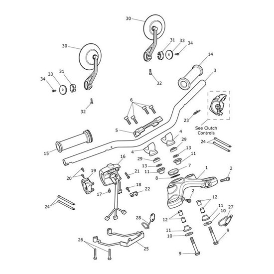 Bild von Spacer, Handlebar Clamp