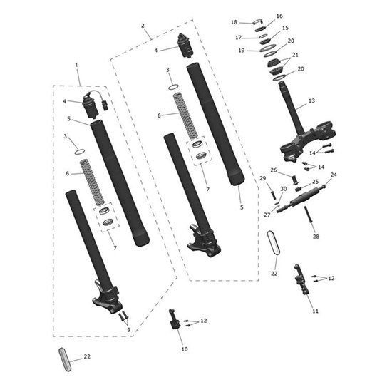Bild von Spacer, Headstock
