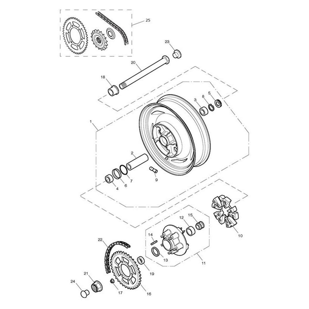 Bild von Spacer, Wheel