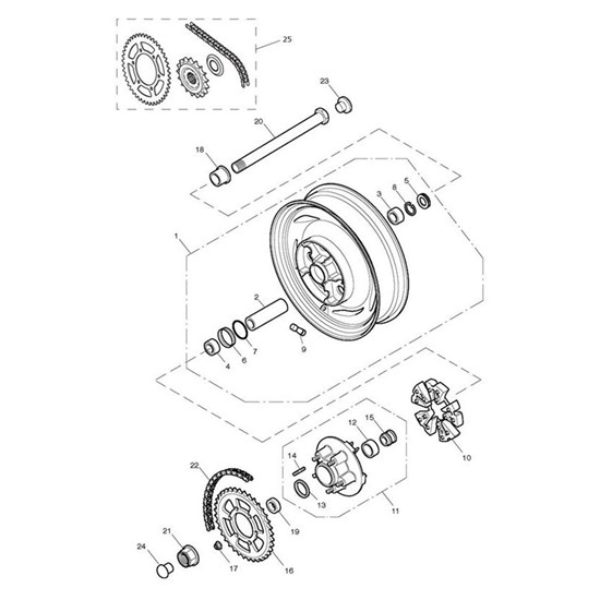 Bild von Spacer, Wheel