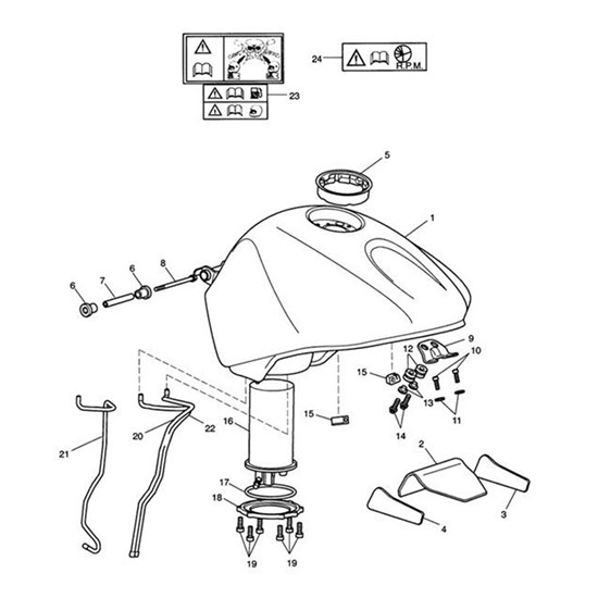 Bild von Spares Kit, Fuel Tank