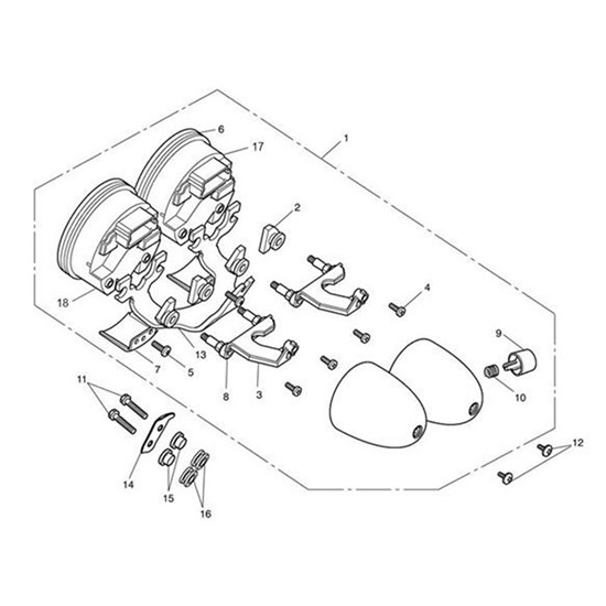 Bild von Speedo Gauge, KPH