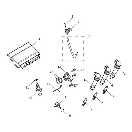 Bild von Spigot, Map Sensor, Kit