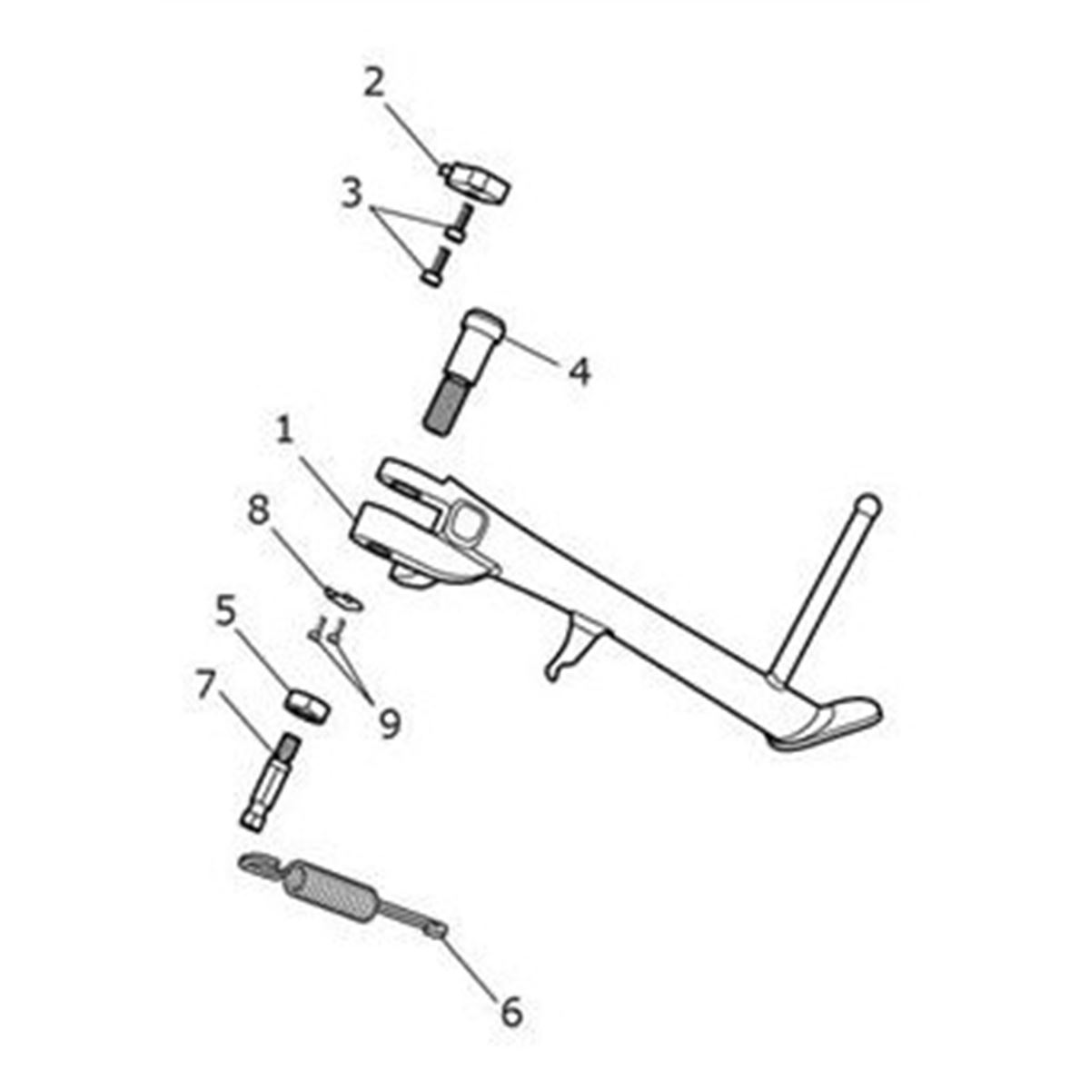 Bild von Spring, Sidestand