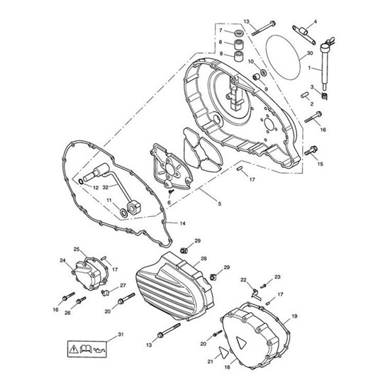 Bild von Sprocket Cover, Black