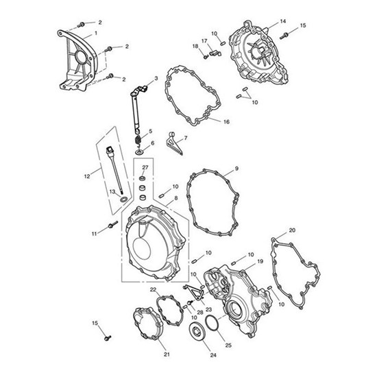 Bild von Sprocket Cover Assy