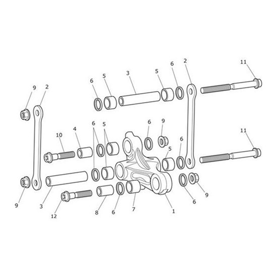 Bild von Stamped Steel Droplink Plates