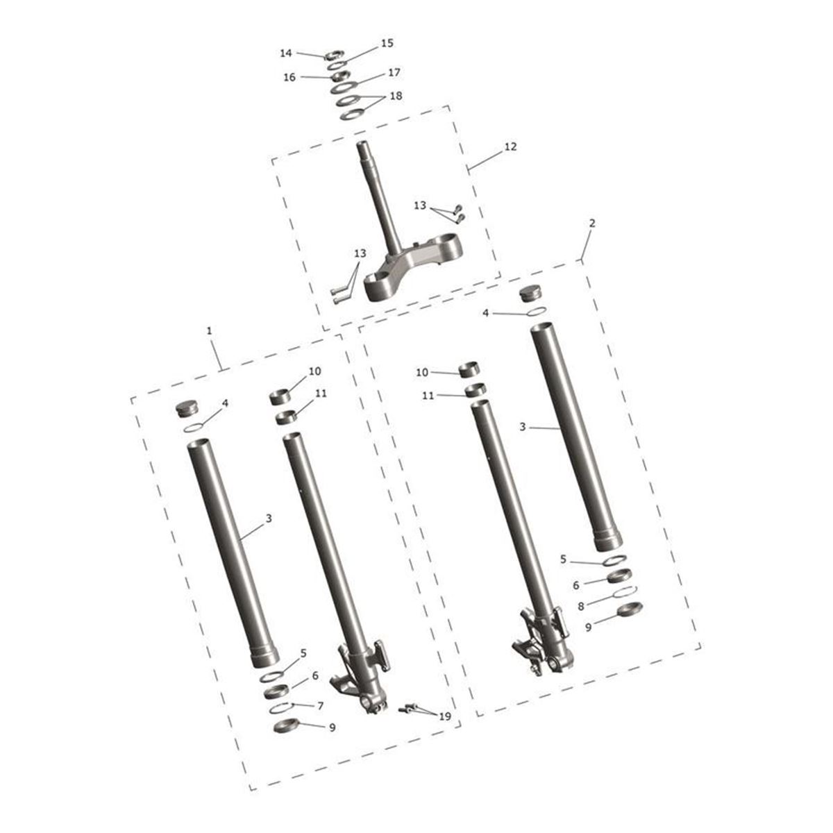 Bild von Stanchion Assembly, LH