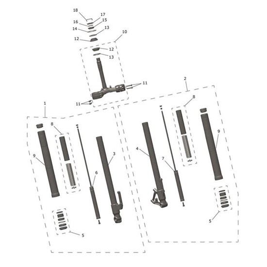 Bild von Stanchion Assembly, RH