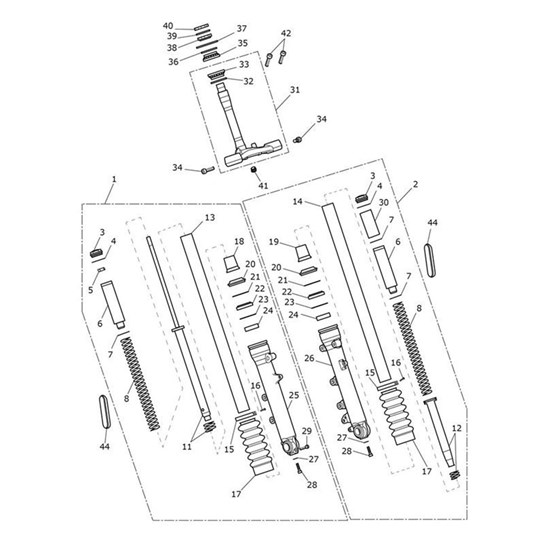 Bild von Stanchion Assy, LH