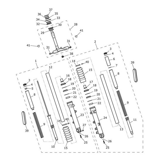 Bild von Stanchion Assy, LH