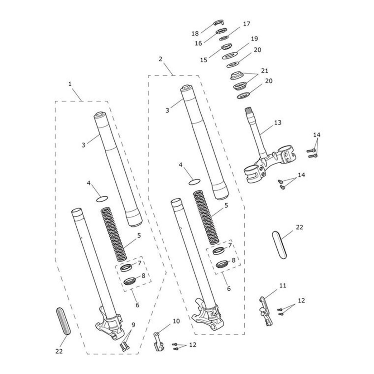 Bild von Stanchion Assy, LH