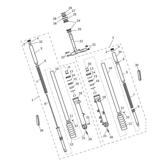 Bild von Stanchion Assy, RH