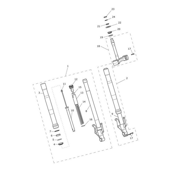 Bild von Stanchion Assy, RH