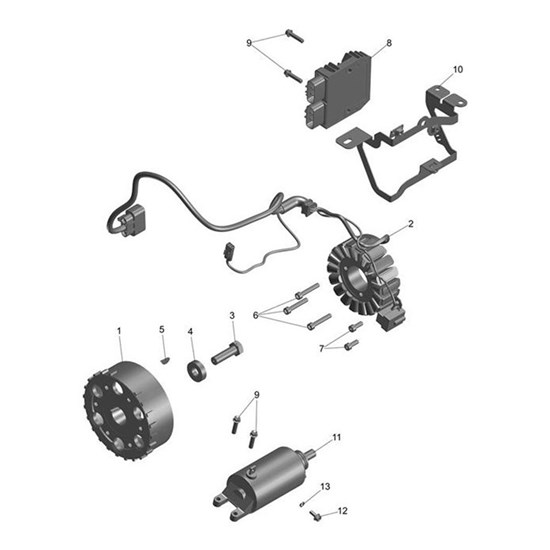 Bild von Starter Motor