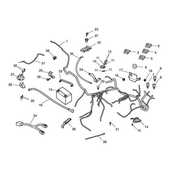 Bild von Starter Solenoid Bracket