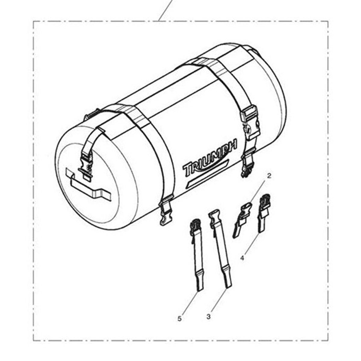 Bild von Strap, Mounting, Male, 450mm