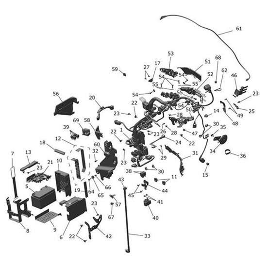 Bild von Subharness, Rear Light