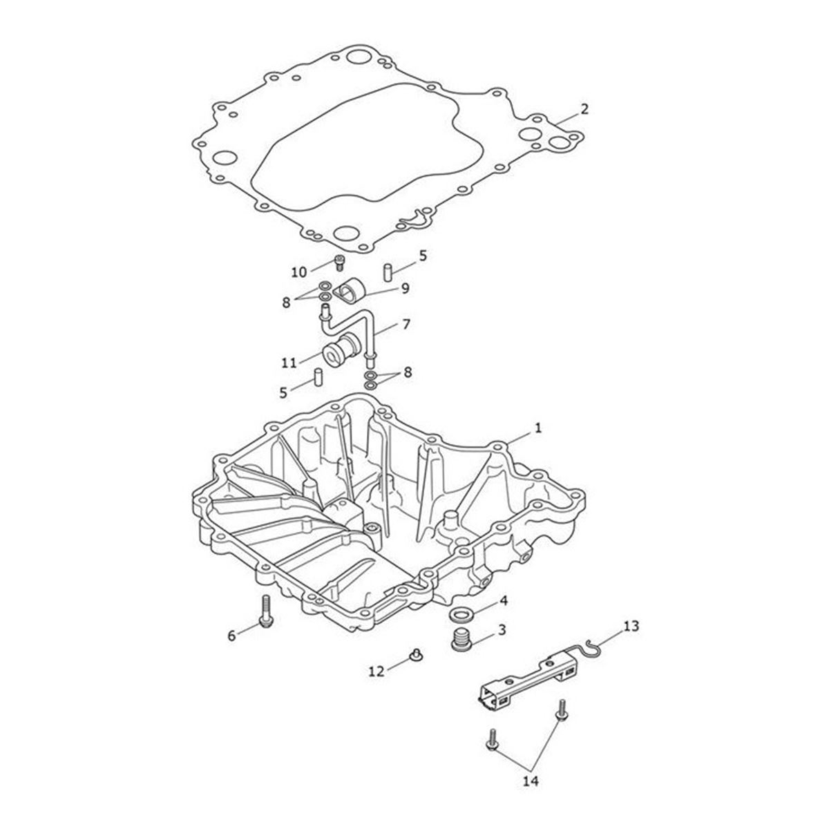 Bild von Sump, Spares Kit