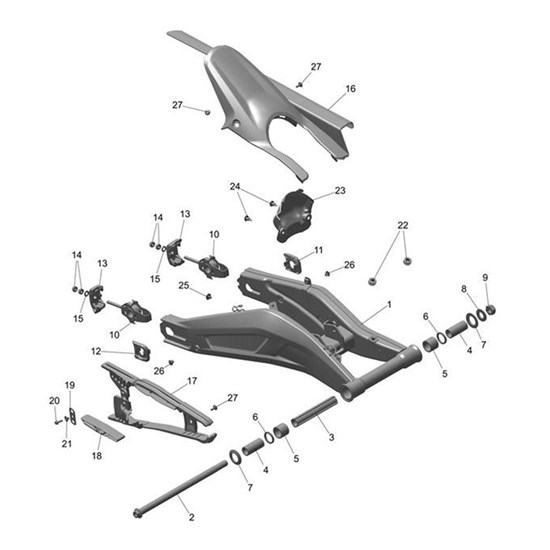 Bild von Swingarm Assembly