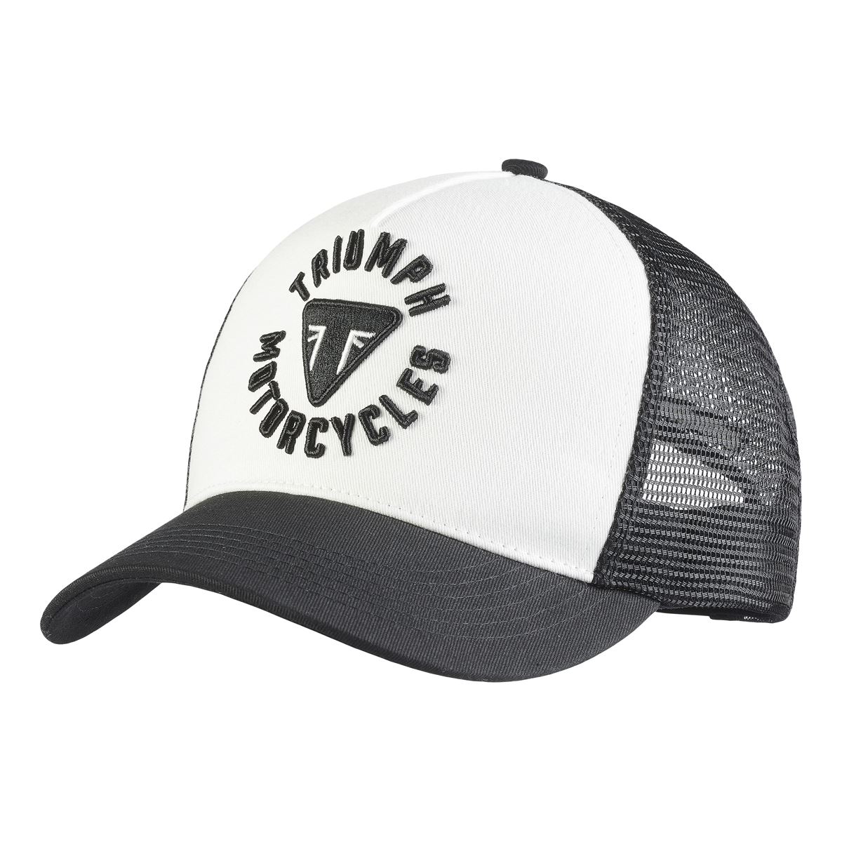 Picture of TAYLOR EMBROIDERED TRUCKER CAP BONE / BLACK