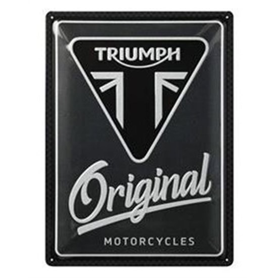 Bild von TRIUMPH ORIGINAL TIN SIGN (PACK OF 3)