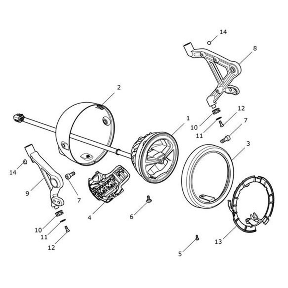 Bild von Tension Ring, Headlight