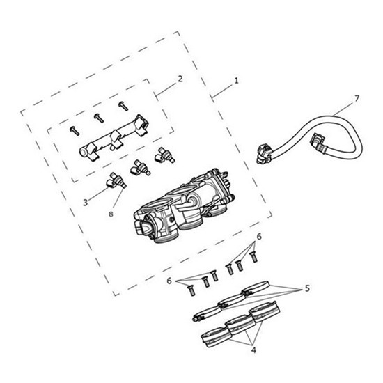 Bild von Throttle Body Assembly, 3 Cyl