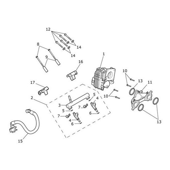 Bild von Throttle Body Assembly, Single