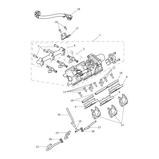 Bild von Throttle Body Assembly