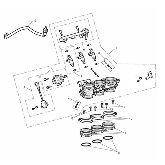 Bild von Throttle Body Assembly