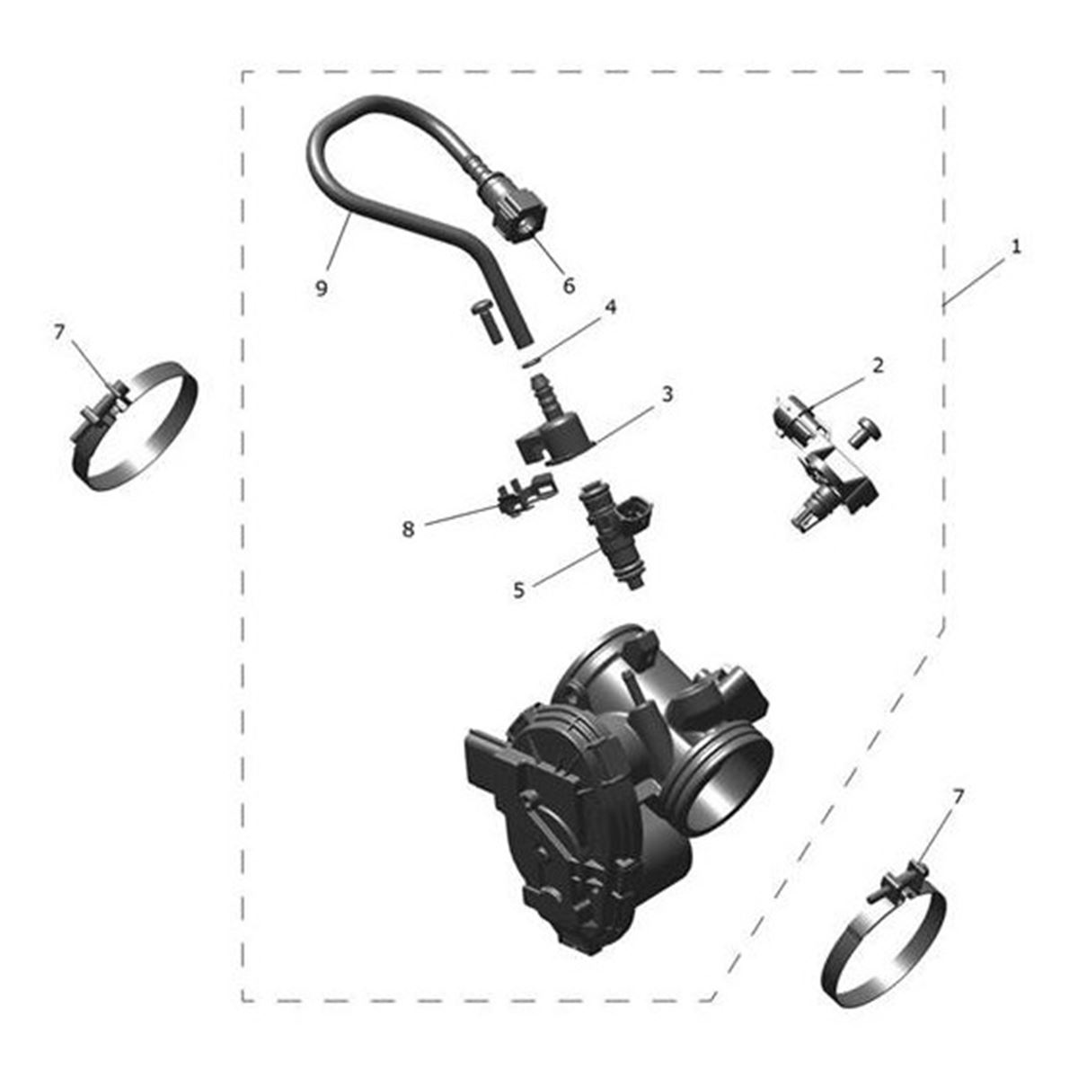 Bild von Throttle Body Assembly