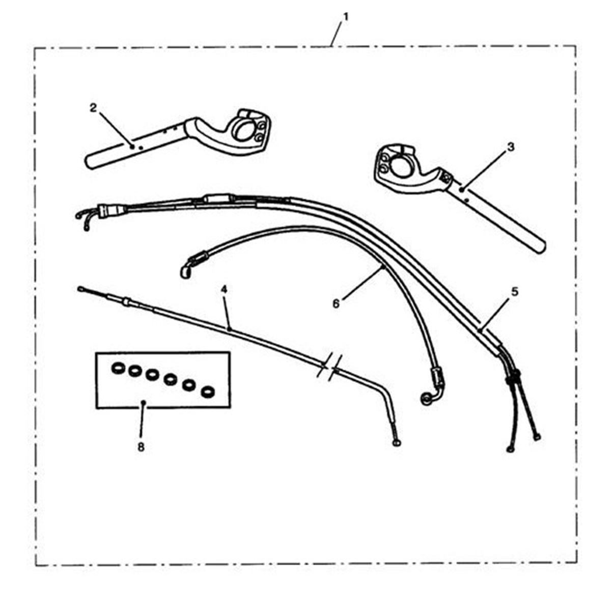 Bild von Throttle Cable Twin