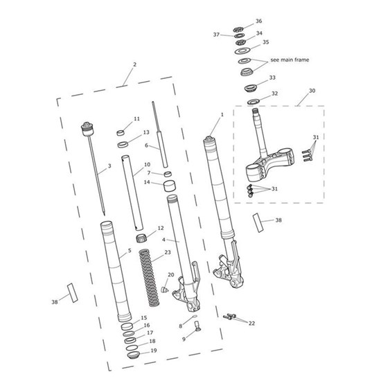 Bild von Top Cap, Fork