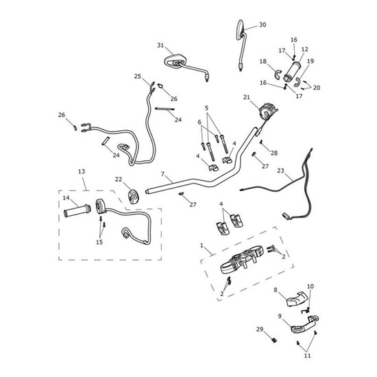 Bild von Upper Yoke Assembly