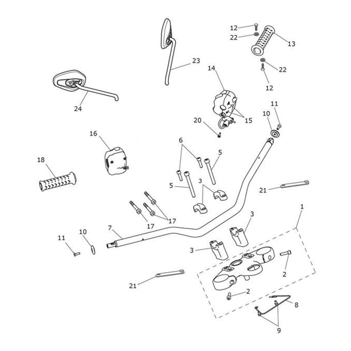 Bild von Upper Yoke Assembly