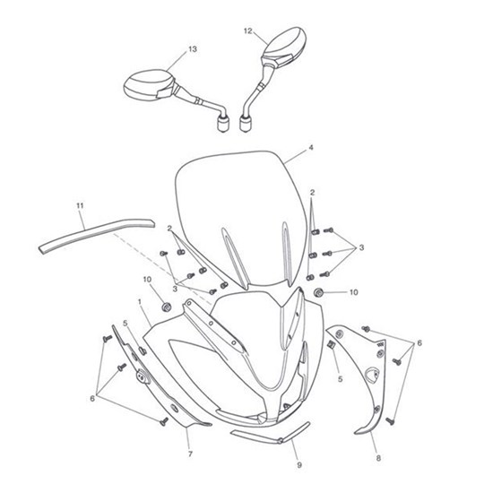 Bild von VERKLEIDUNGSTEIL RECHTS