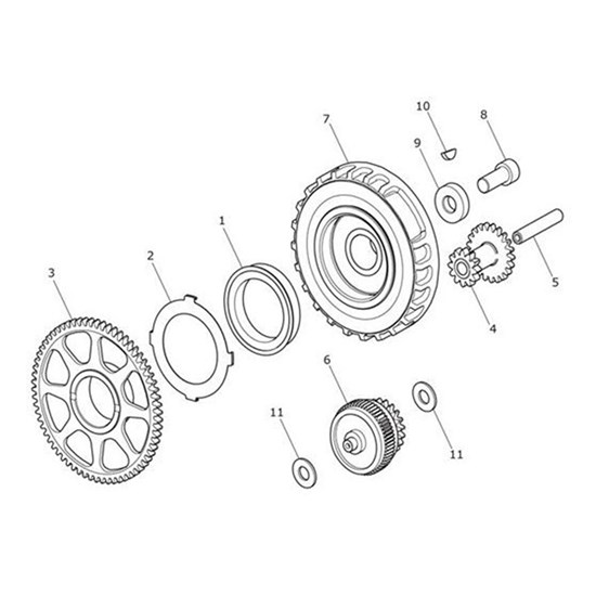 Bild von Washer, 10.5 x 21 x 1.22