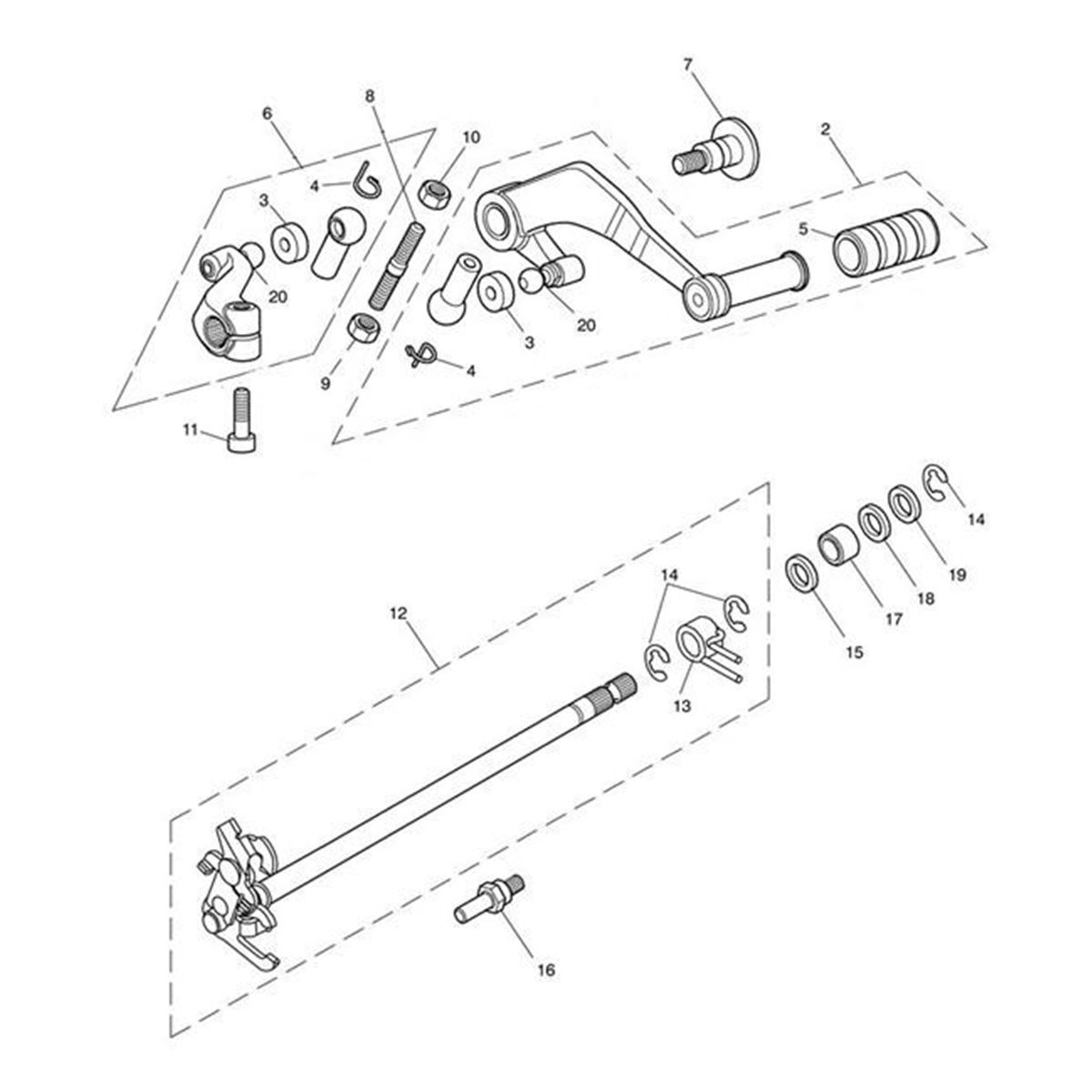 Bild von Washer, Disc Spring, M6